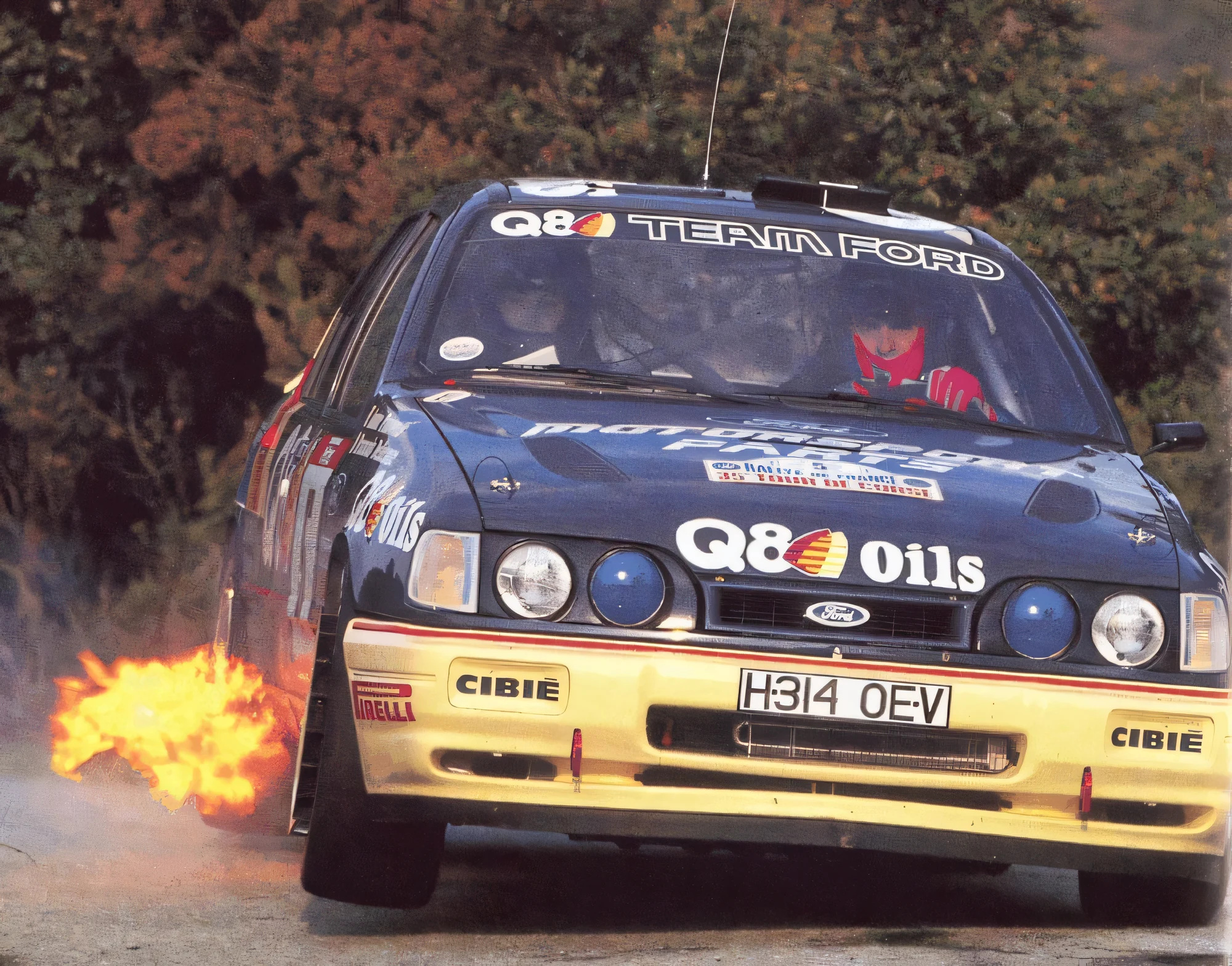 Ford Sierra RS Cosworth Saloon 4WD Rally (1990)