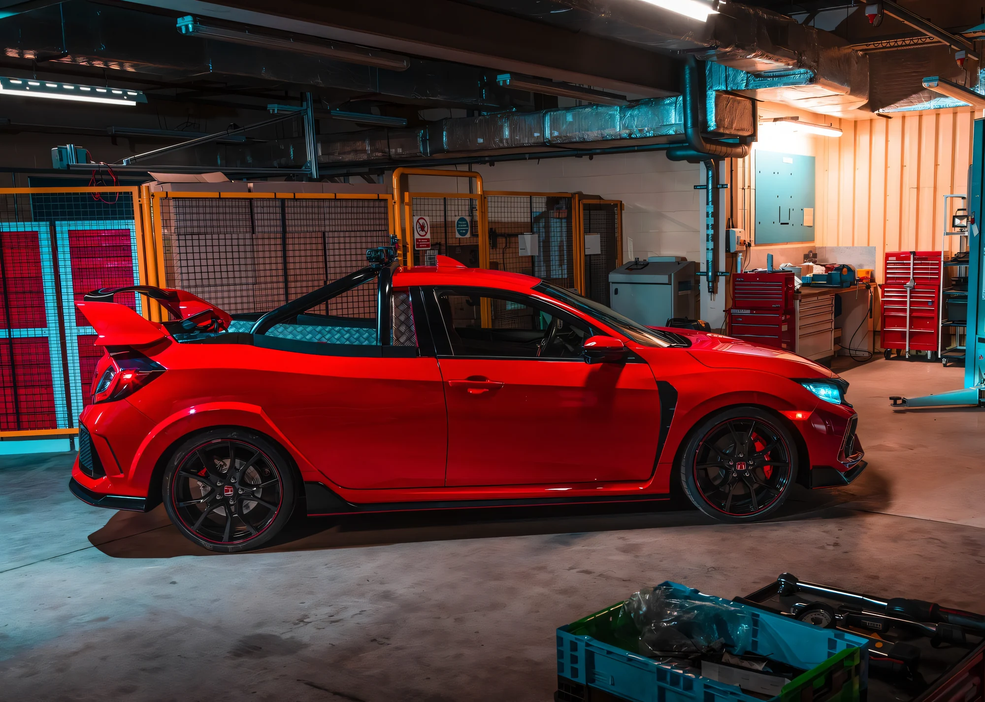 Honda Civic Type R Pickup Truck Concept (2018)